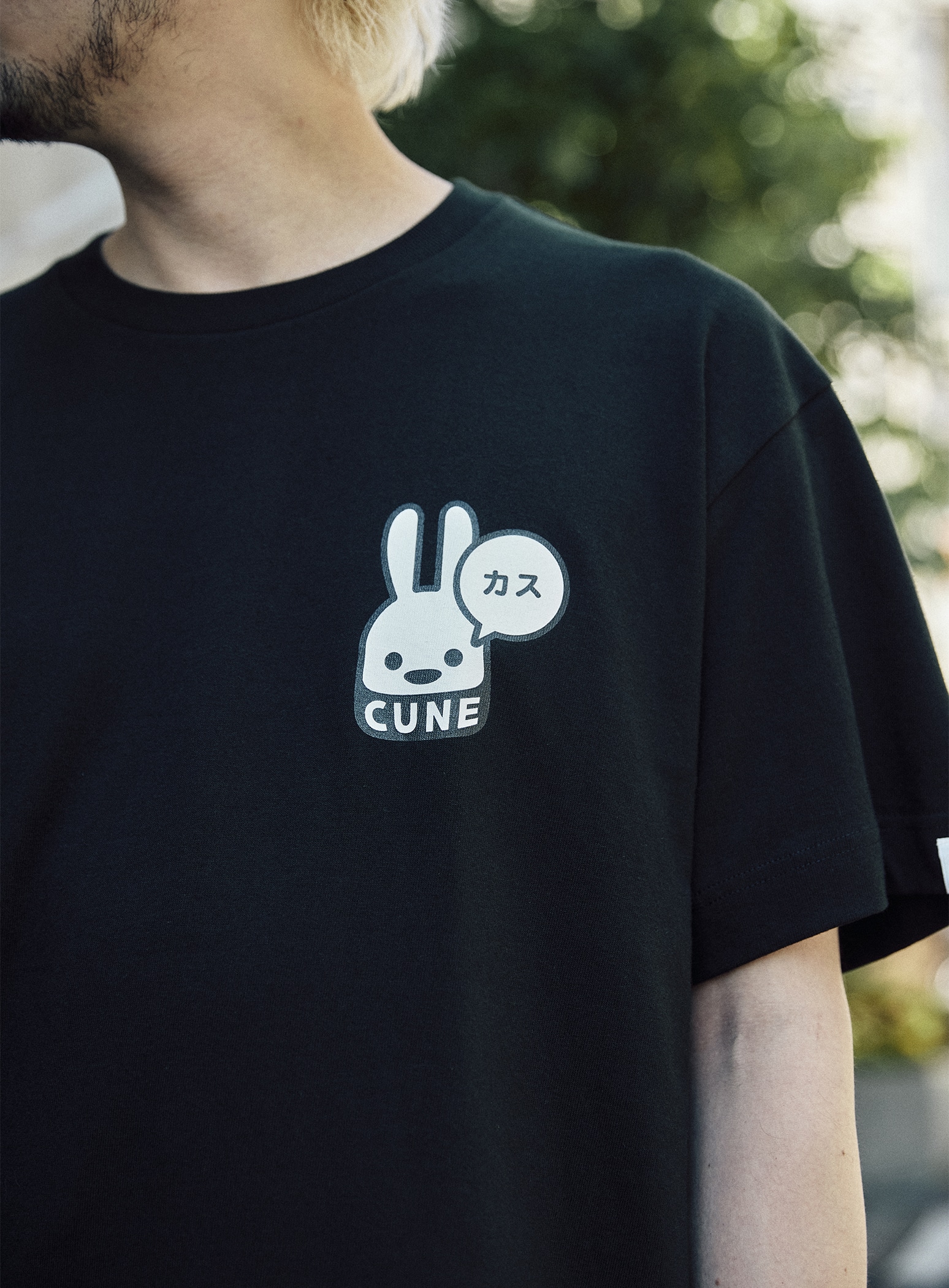 S/S Tee カス｜ウサギがいる｜CUNE ONLINE STORE