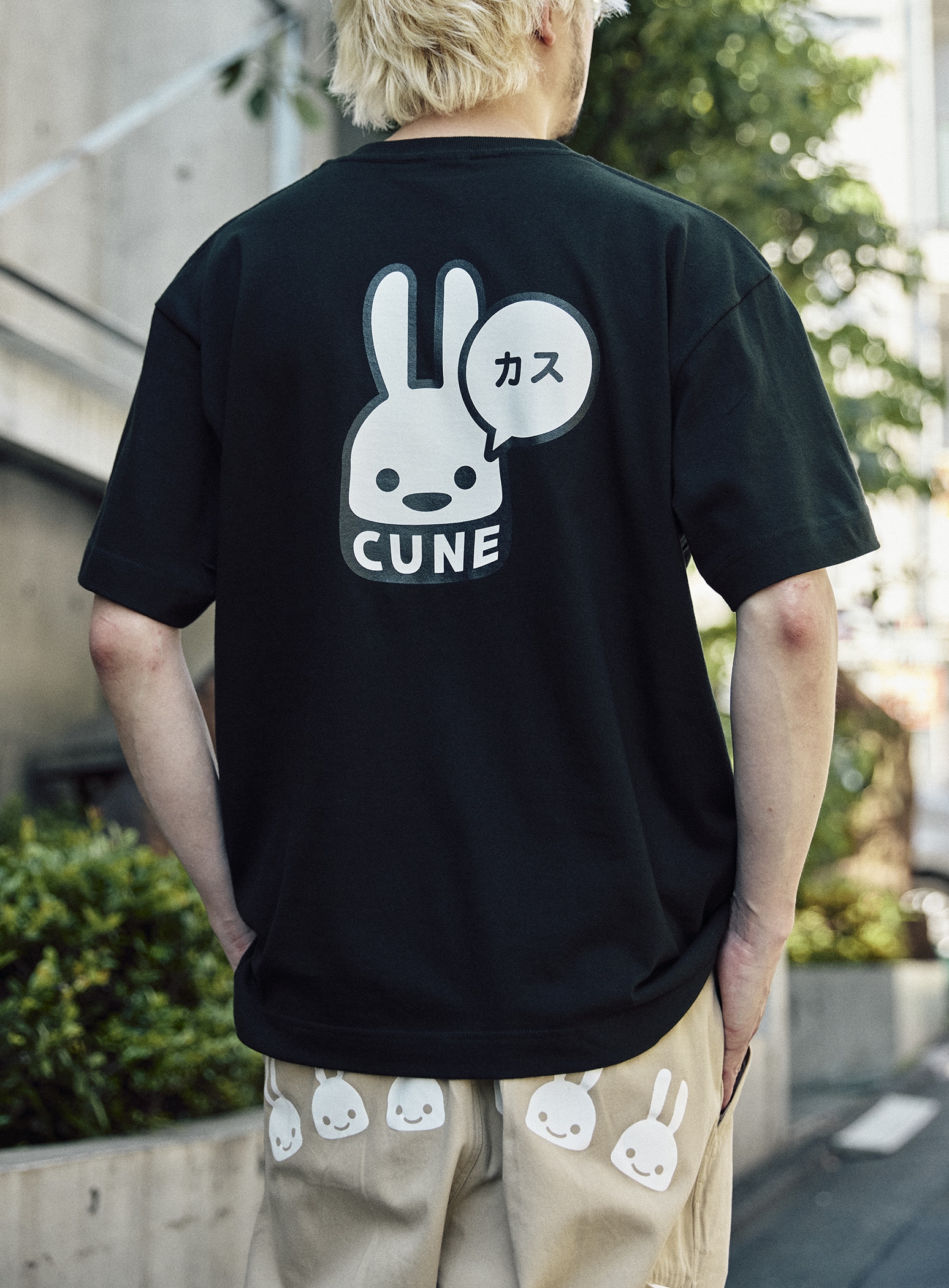 S/S Tee カス｜ウサギがいる｜CUNE ONLINE STORE