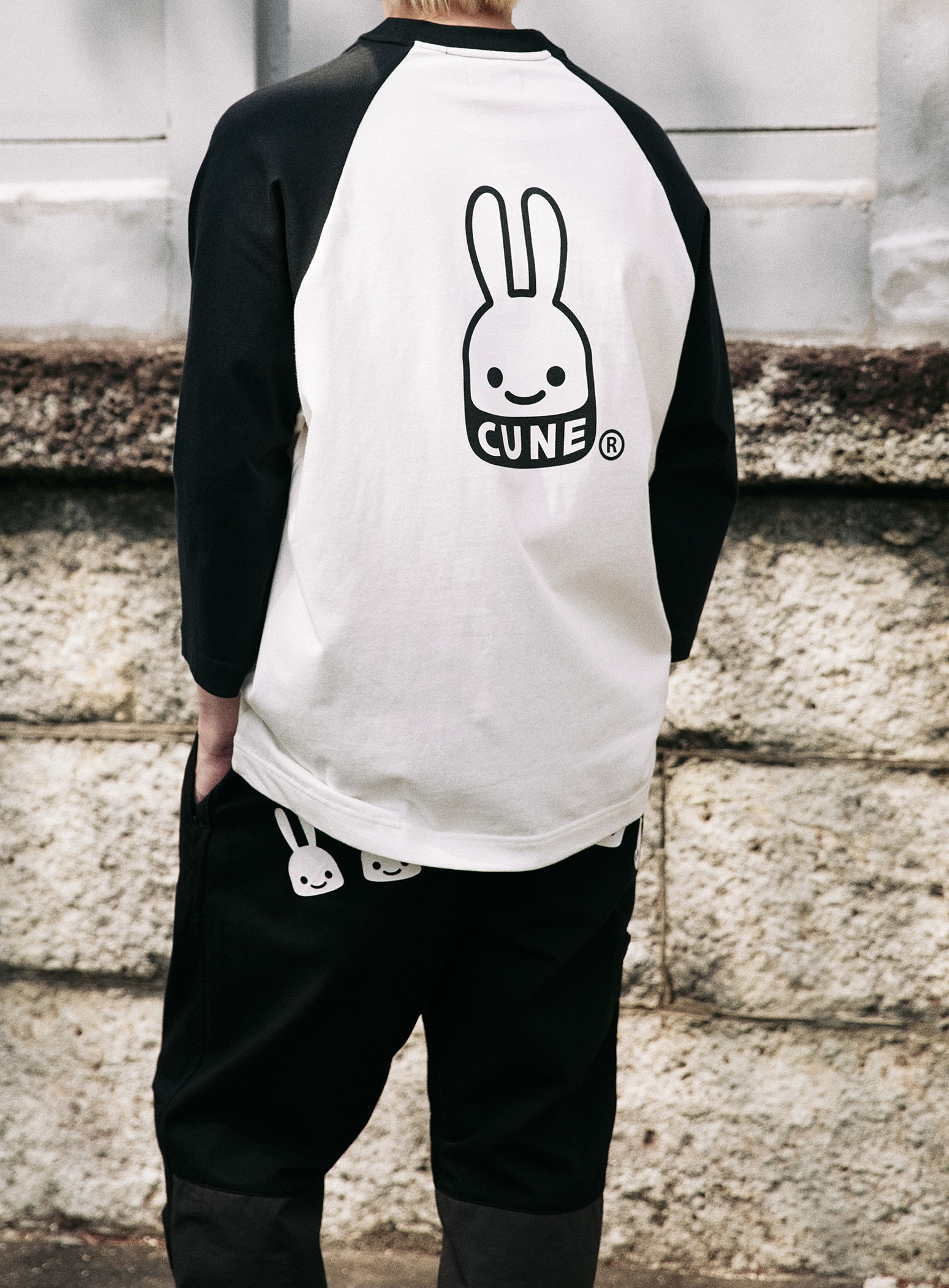 ラグランTシャツ CUNEウサギ｜ウサギがいる｜CUNE ONLINE STORE