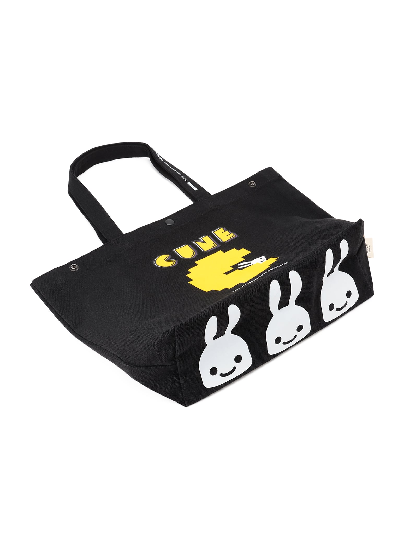 PACKMAN COLLAB TOTE BAG 食べられるウサギ｜ウサギがいる｜CUNE