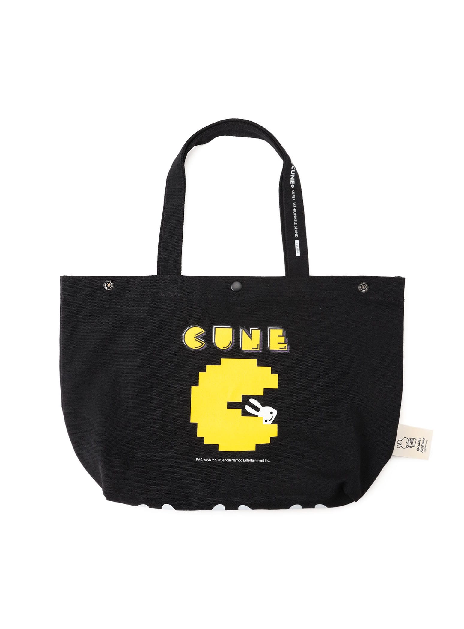 PACKMAN COLLAB TOTE BAG 食べられるウサギ｜ウサギがいる｜CUNE