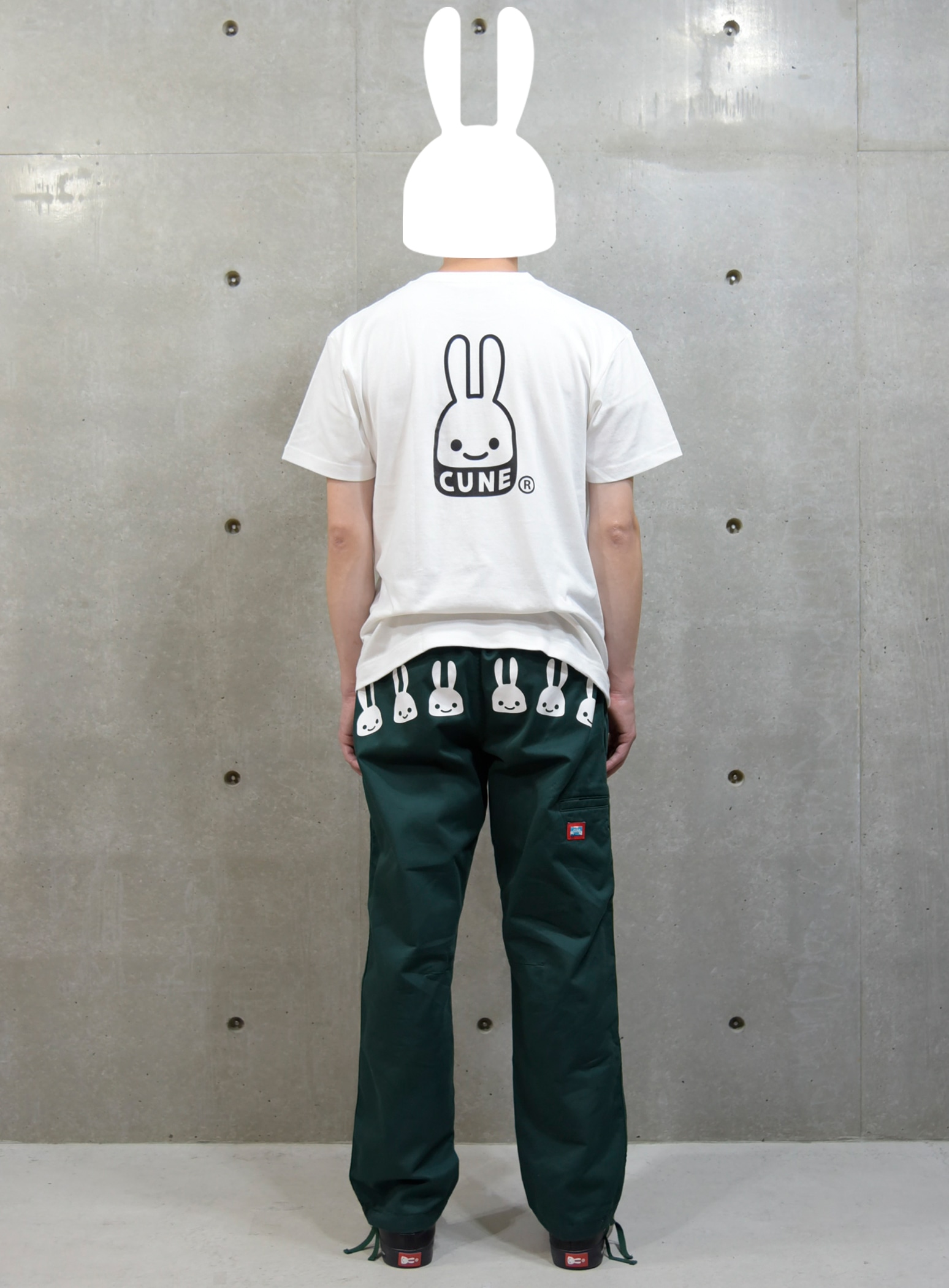 ゴムチノパン｜ウサギがいる｜CUNE ONLINE STORE