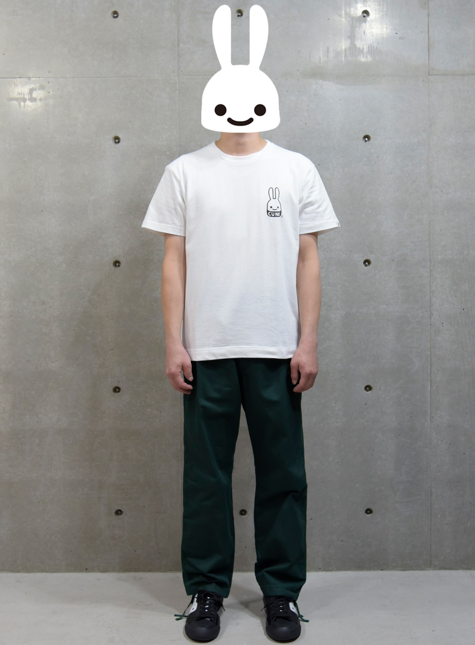 ゴムチノパン｜ウサギがいる｜CUNE ONLINE STORE