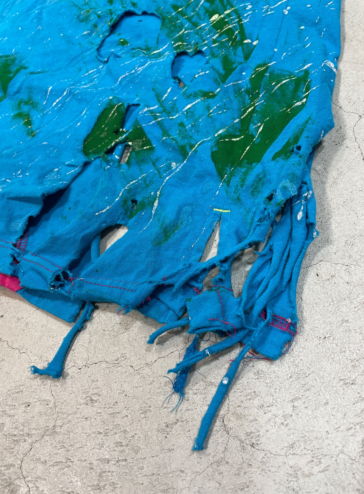 ボロボロなDDDC 3色切替の天竺ワイドワンピース｜OTHER｜CUNE ONLINE STORE