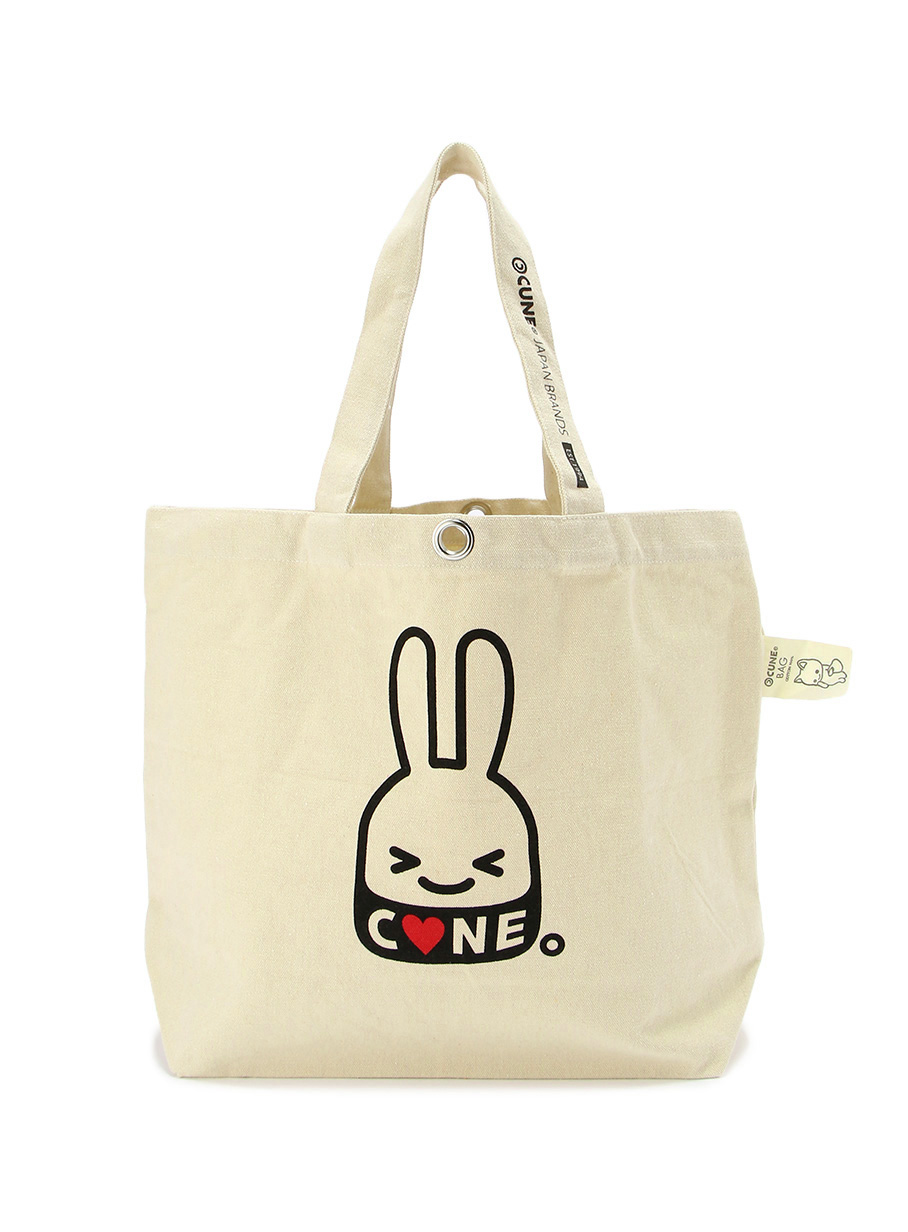 ♡トートバッグ｜ウサギがいる｜CUNE ONLINE STORE