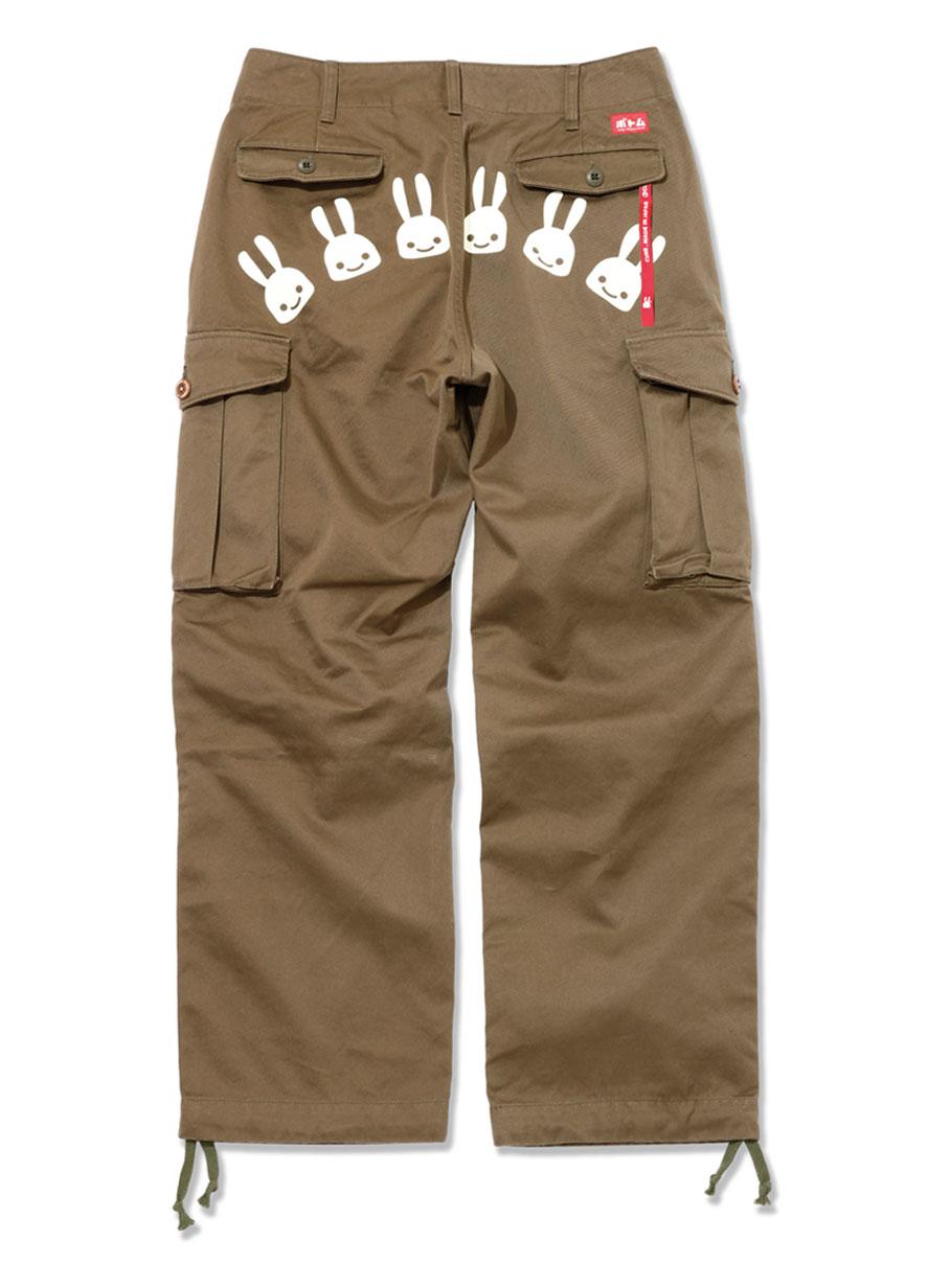 カーゴパンツ太身｜ウサギがいる｜CUNE ONLINE STORE