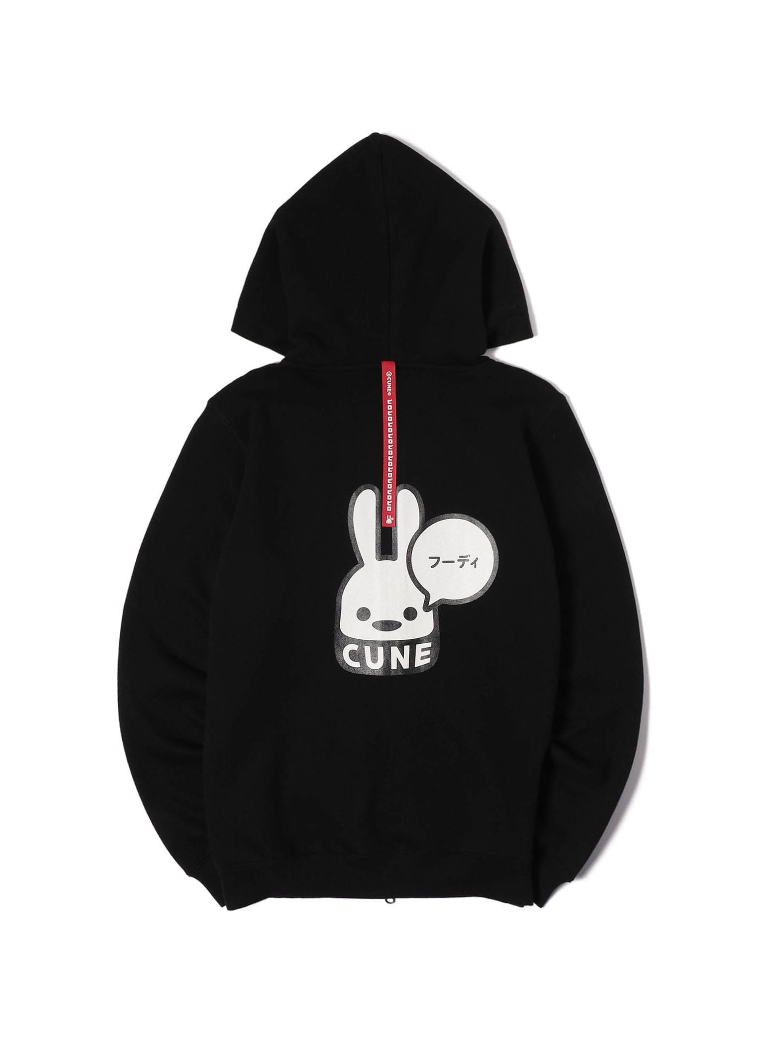 CUNE ZIP PARKA フーディー｜ウサギがいる｜CUNE ONLINE STORE
