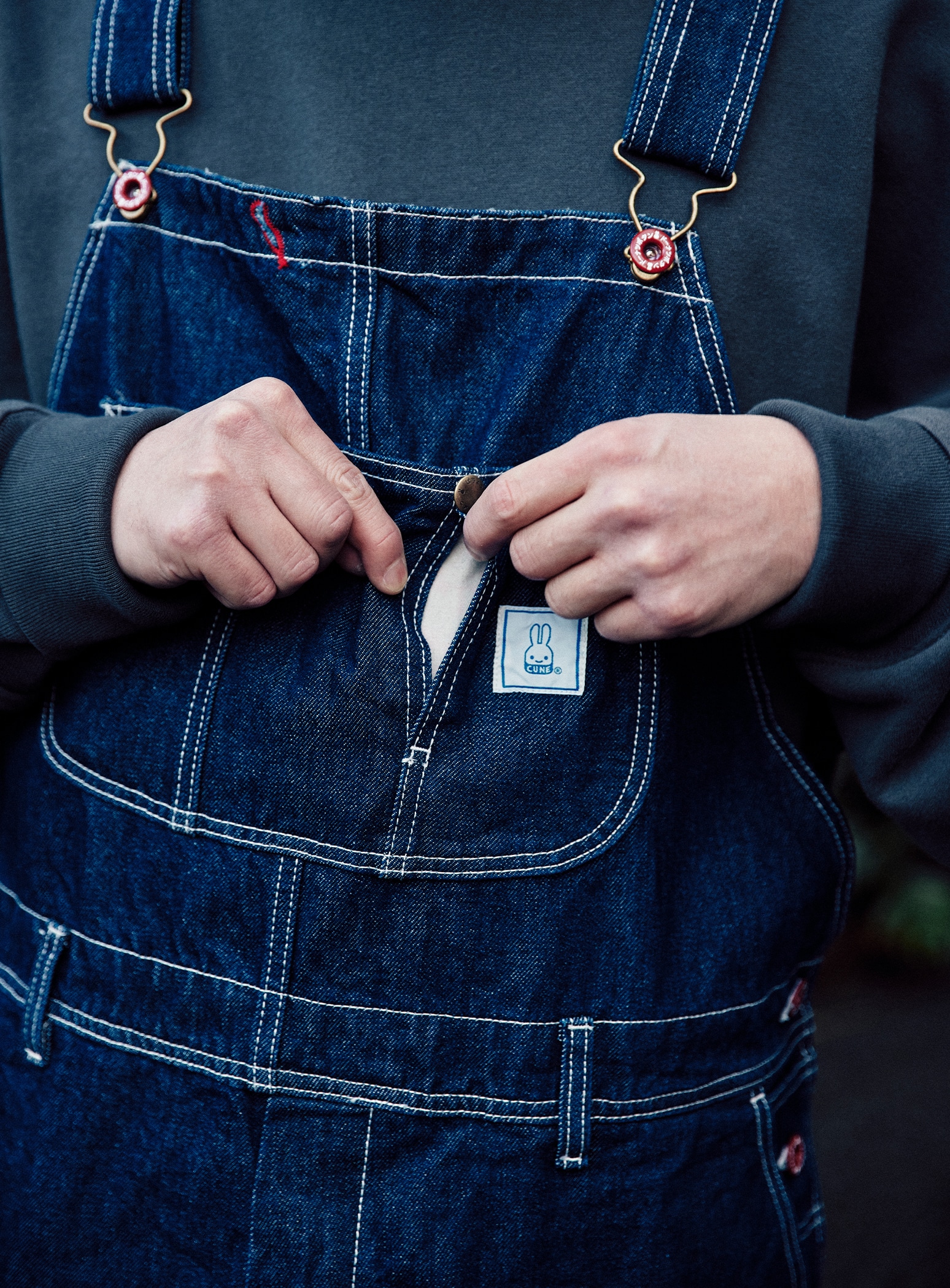 CUNE WORK オーバーオール デニム OW｜DENIM｜CUNE ONLINE STORE