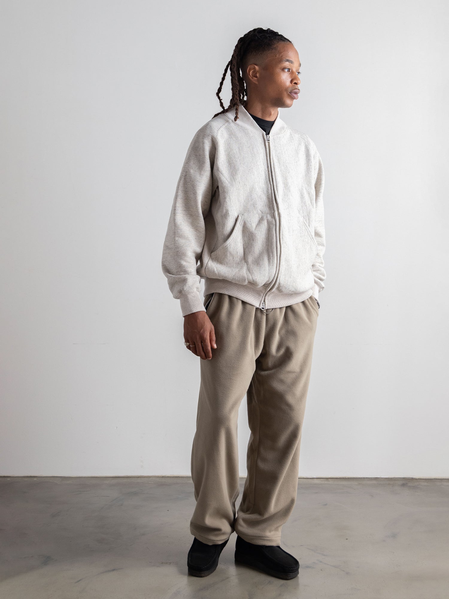 ENDS and MEANS Zip Rib Neck Sweat – CUXTON HOUSE