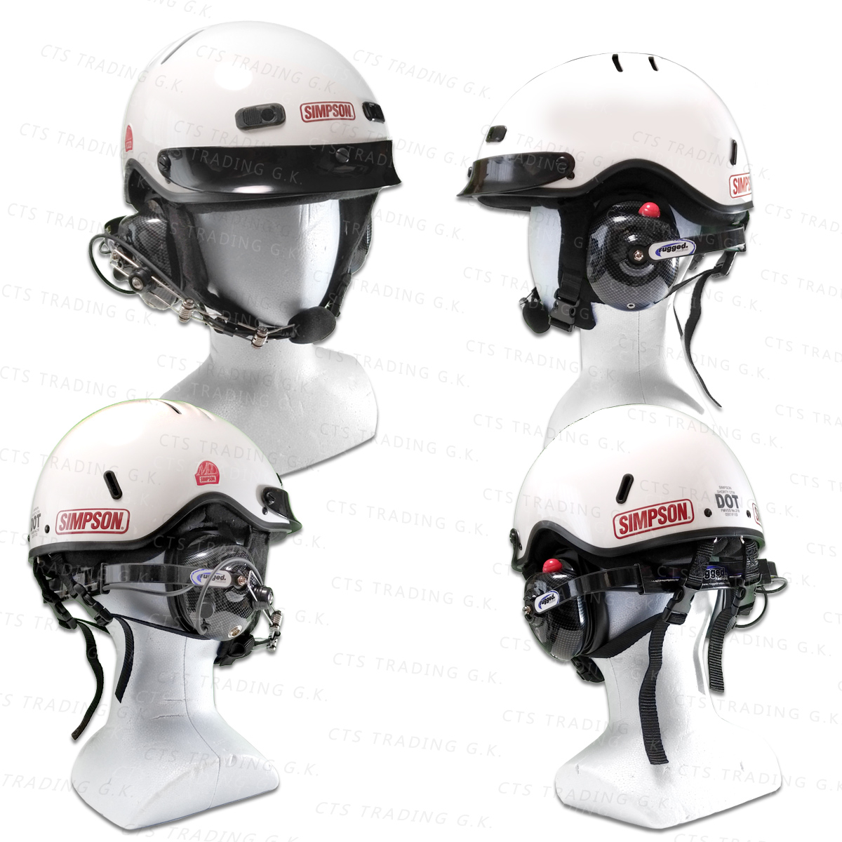 SIMPSONショーティ・クルーヘルメット [SIMP-9430011] : CTS TRADING