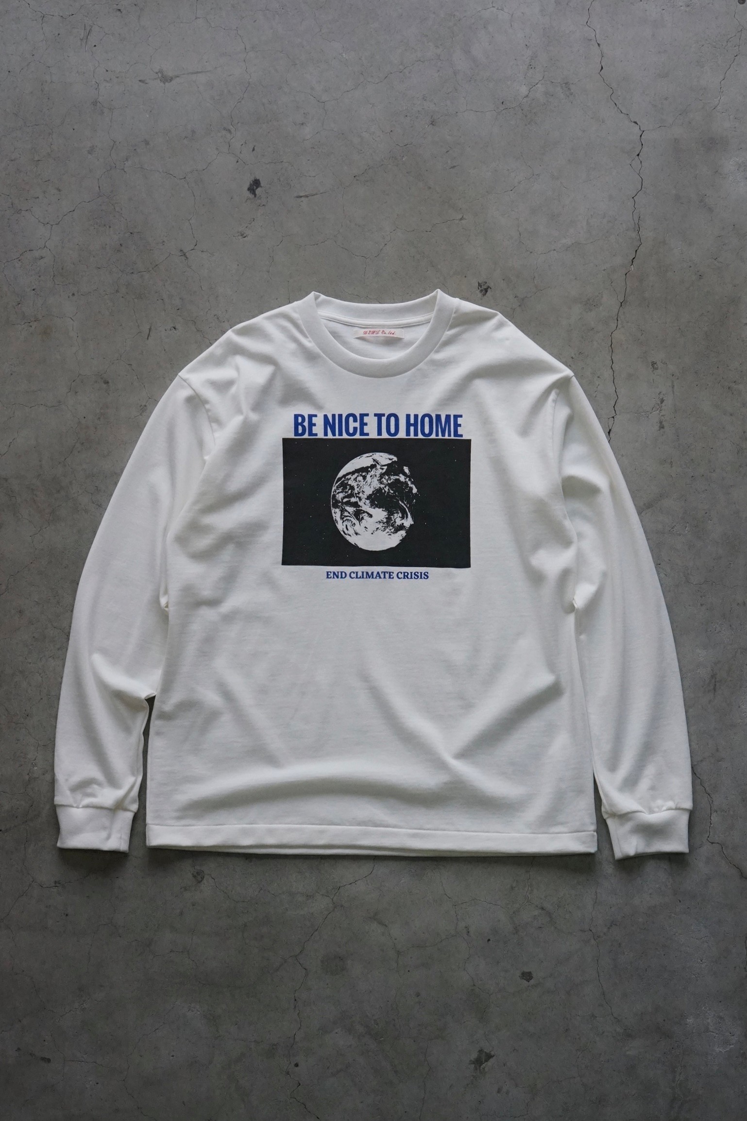 ACTIVISM L/S TEE - UNITE TO SURVIVE／WHITE / DEPT Online Store