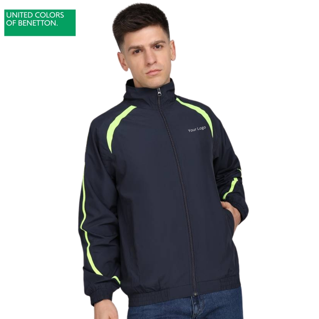 United Colors of Benetton Blue Track Upper Jacket | Ant Mascot