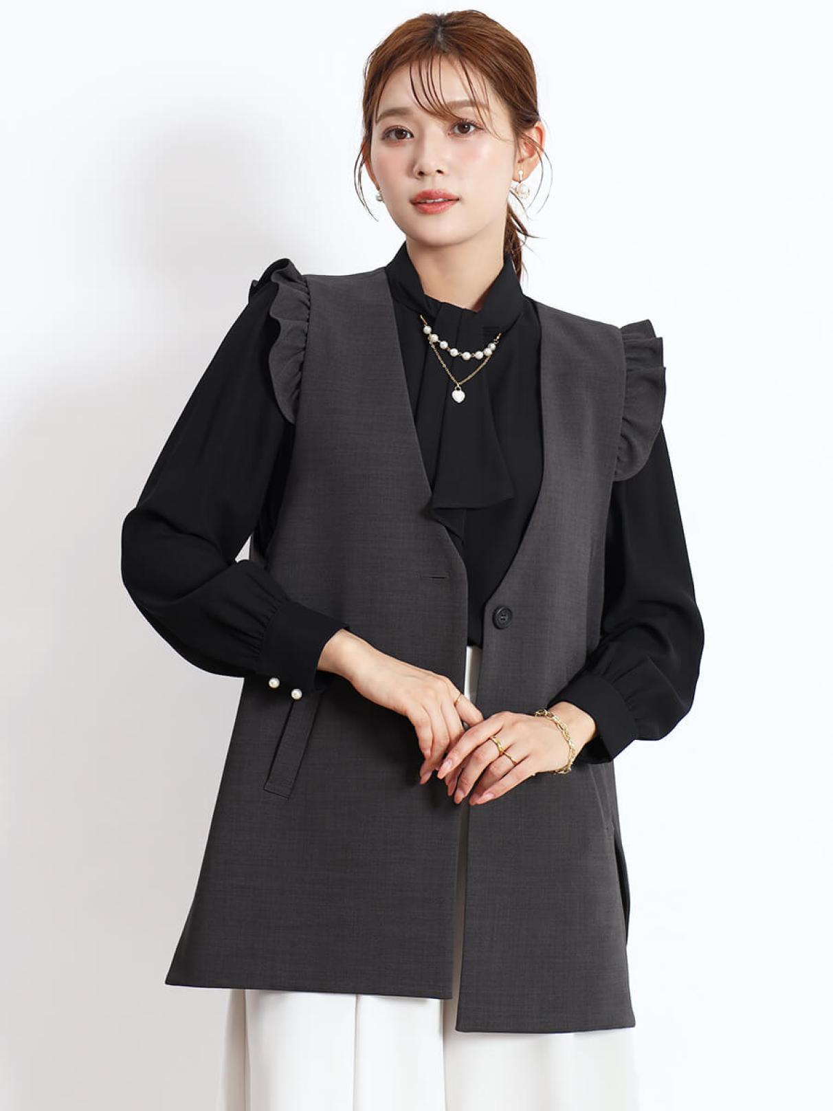 3WAYフリルジレ - FENNEL - FENNEL｜YAMADAYA STORE