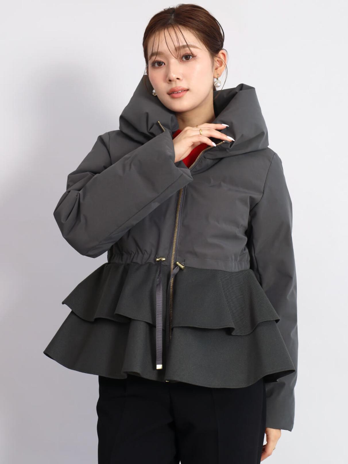 フリルペプラムダウンコート - FENNEL - FENNEL｜YAMADAYA STORE