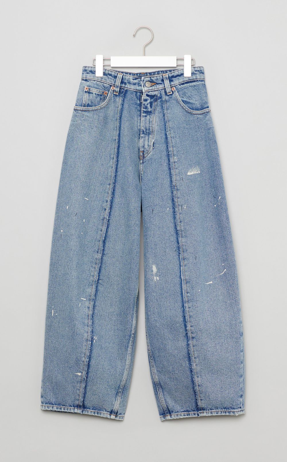 MM6 Maison Margiela｜ウォッシュドクロップドデニムパンツ