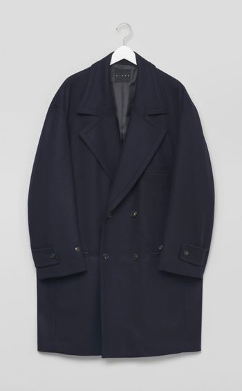 CINOH｜ボンディングメルトンハーフコート