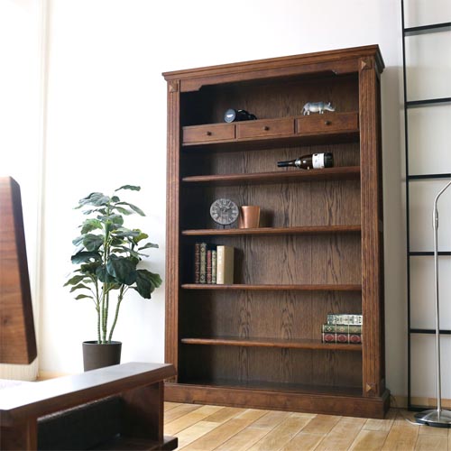 旭川家具 EZO エゾ Crea クレア ブックケース 国産家具 無垢 ブック