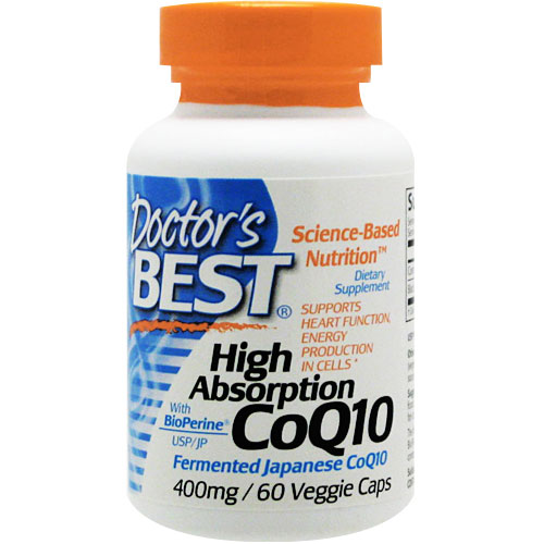高吸収コエンザイムQ10（CoQ10）400mg 60粒 High Absorption CoQ10