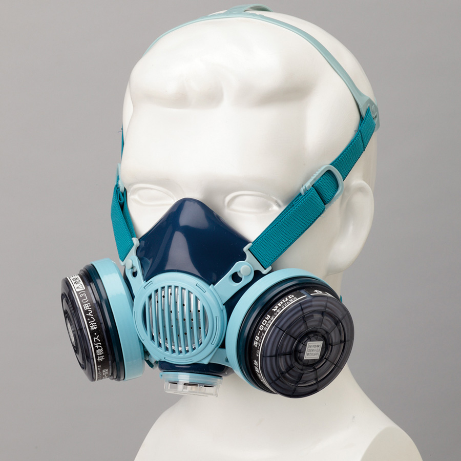 防じん防毒併用マスク 7191DKG | 【ミドリ安全】公式通販