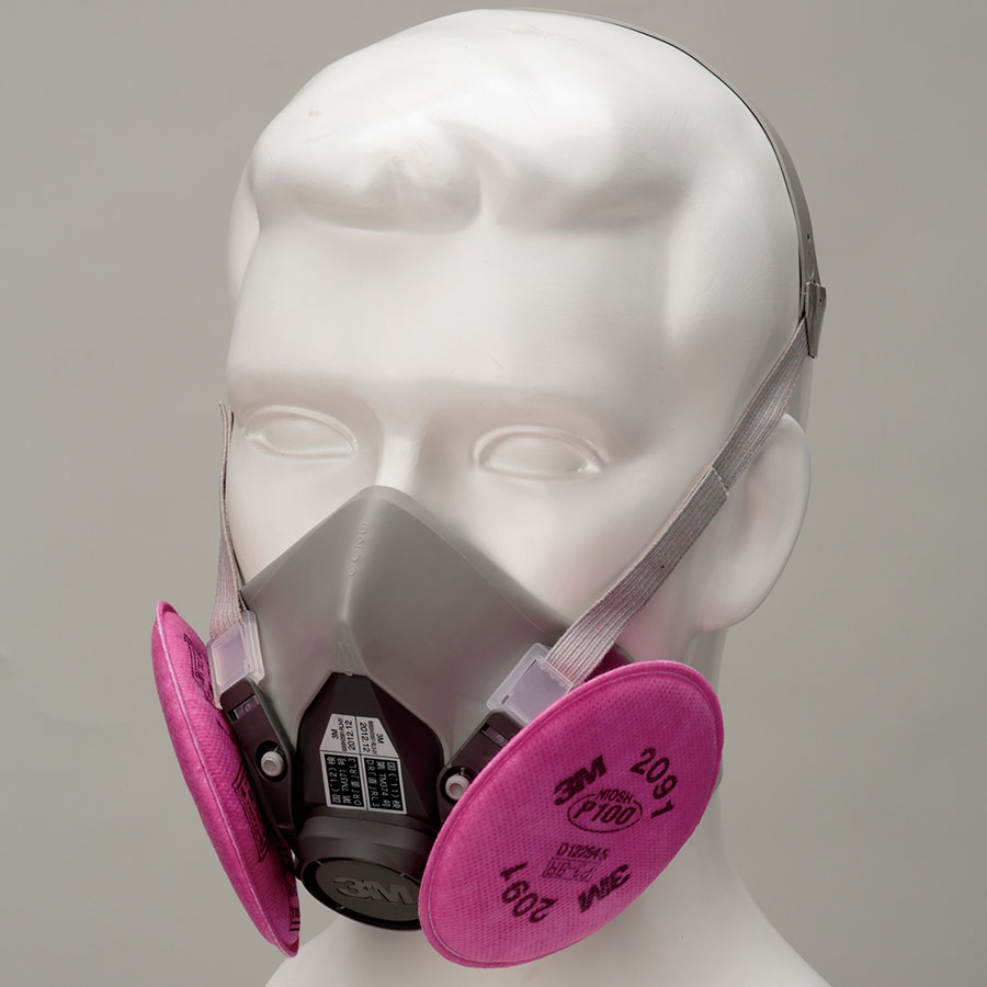 3M 防塵マスク 1091 グレー/ピンク 3M 防塵マスク 1091 グレー/ピンク