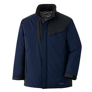 防寒着 パイロットジャンパー PJ07 上 ネイビー| 作業服・作業着