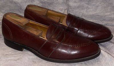 Alden 0683 Burgundy Calfskin Full Strap Loafer | Alden Model Project