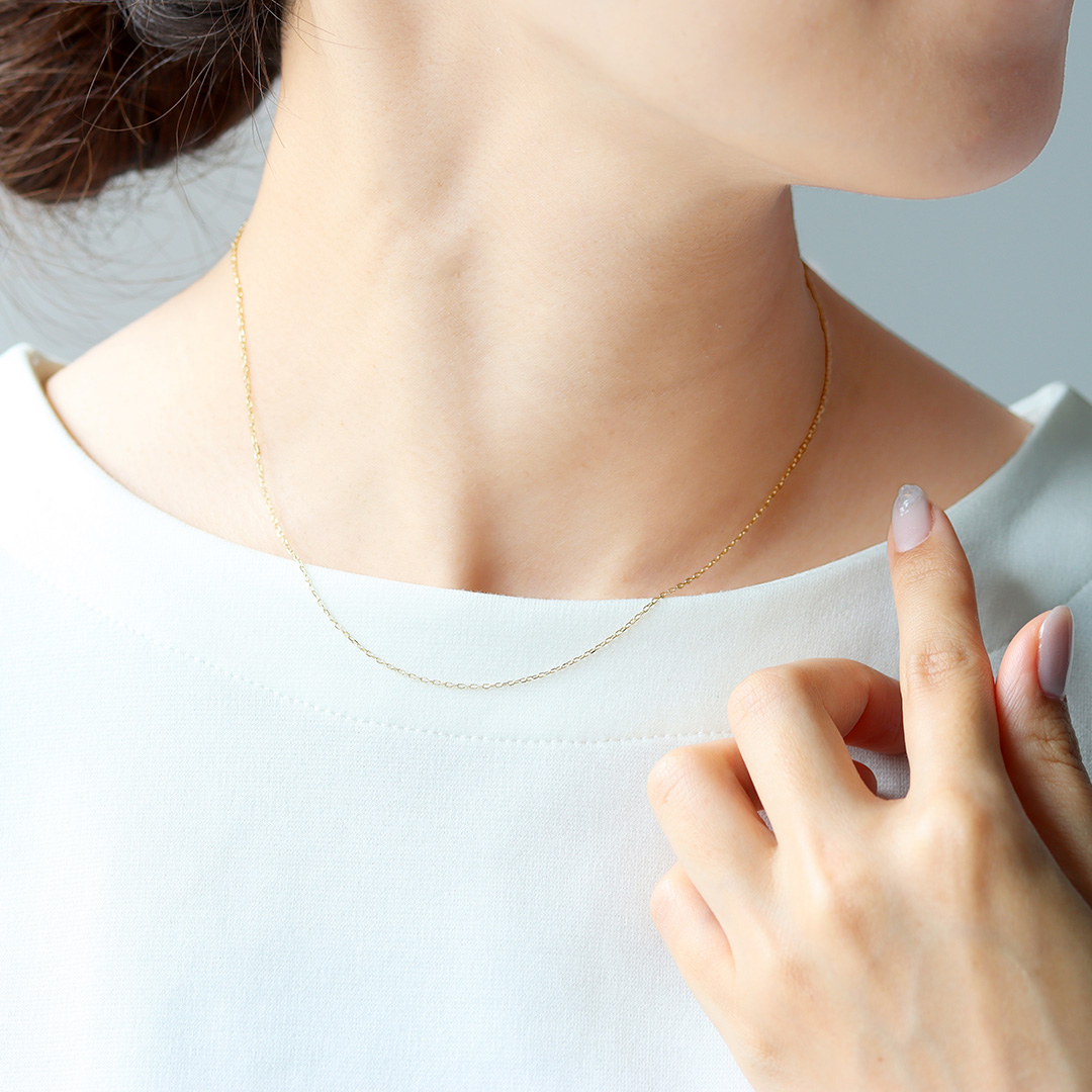 K10ネックレス・トゥレール(40cm)