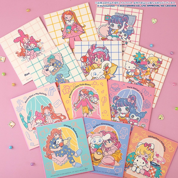 胸きゅん展 × SANRIO CHARACTERS ミニ色紙コレクション: キャラグッズ
