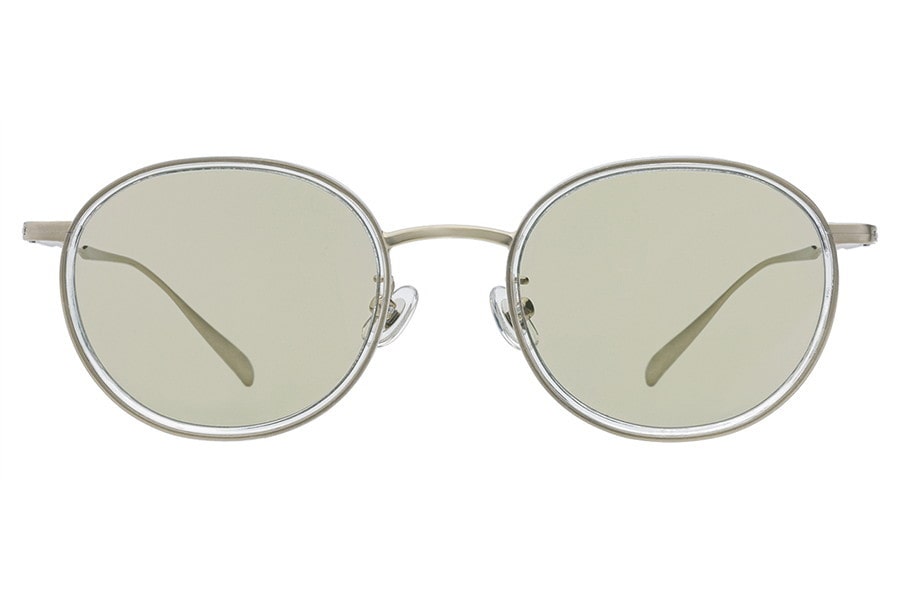 Zoff｜AOI IHARA ボストン型カラーレンズサングラス/ライトイエロー