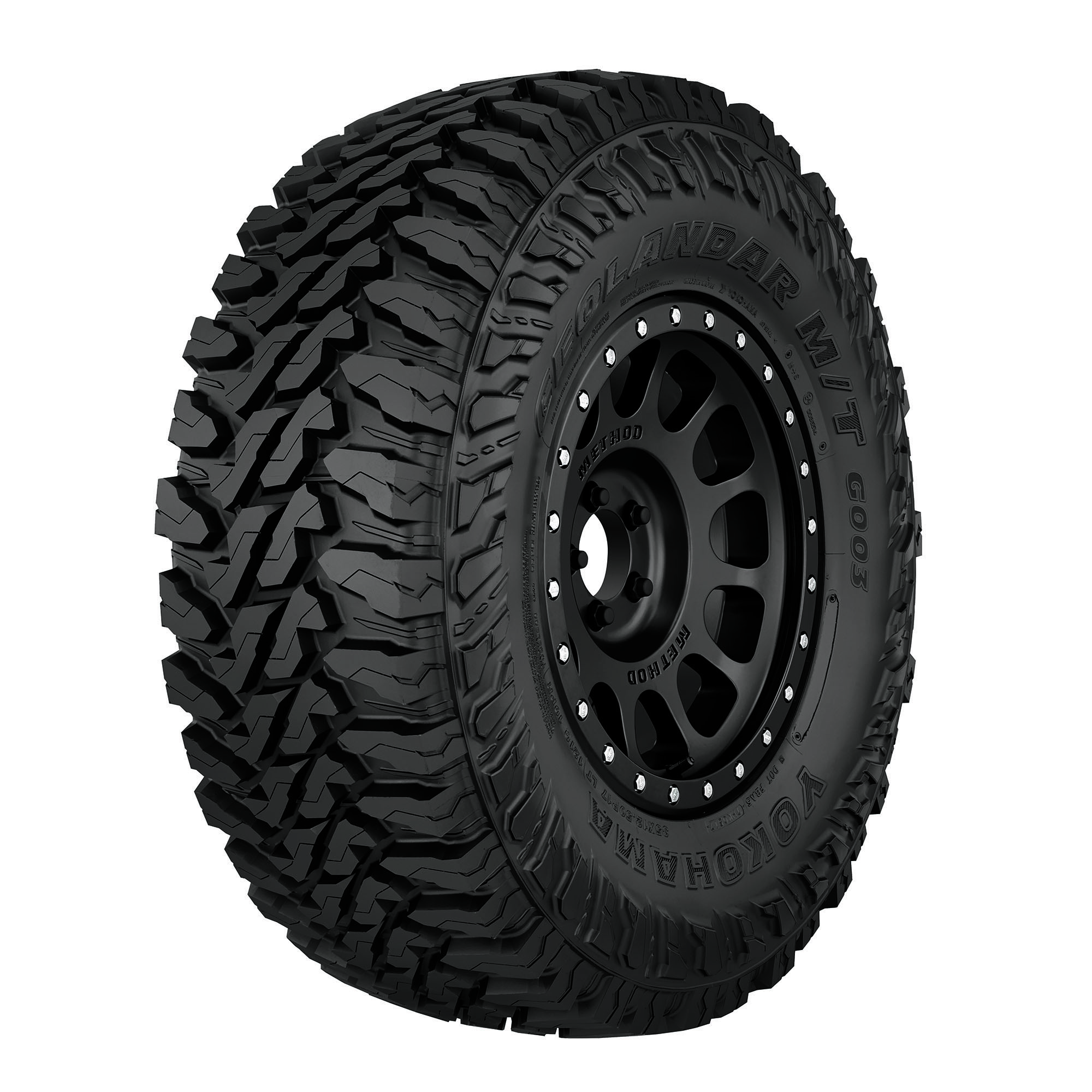 2 New Yokohama Geolandar M/t G003 - Lt265x65r17 Tires 2656517 265