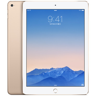 第2世代】iPad Air2 Wi-Fi+Cellular 64GB ゴールド MH172J/A A1567
