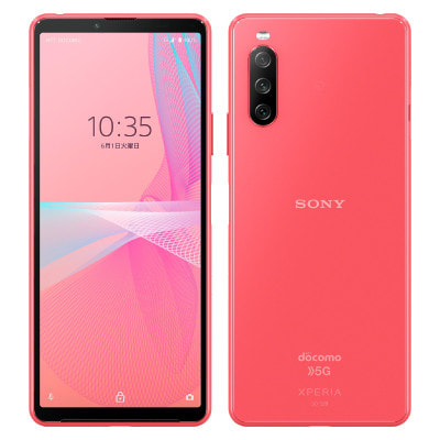 SIMロック解除済】docomo Xperia10 III 5G SO-52B Pink|中古