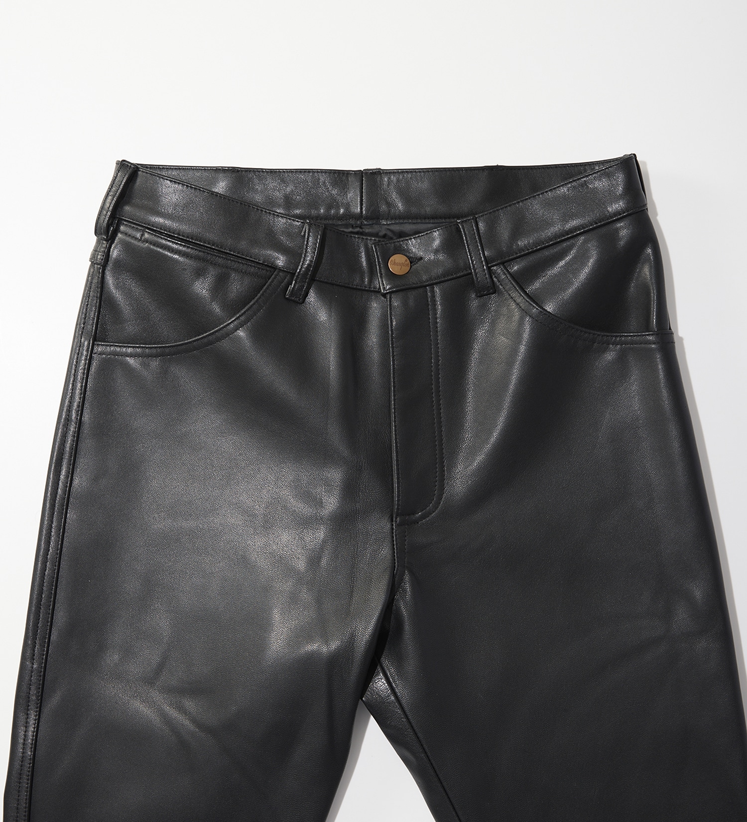 77MWZ LEATHER【ゴートレザー】/フレアーパンツ|Wrangler|ラングラー