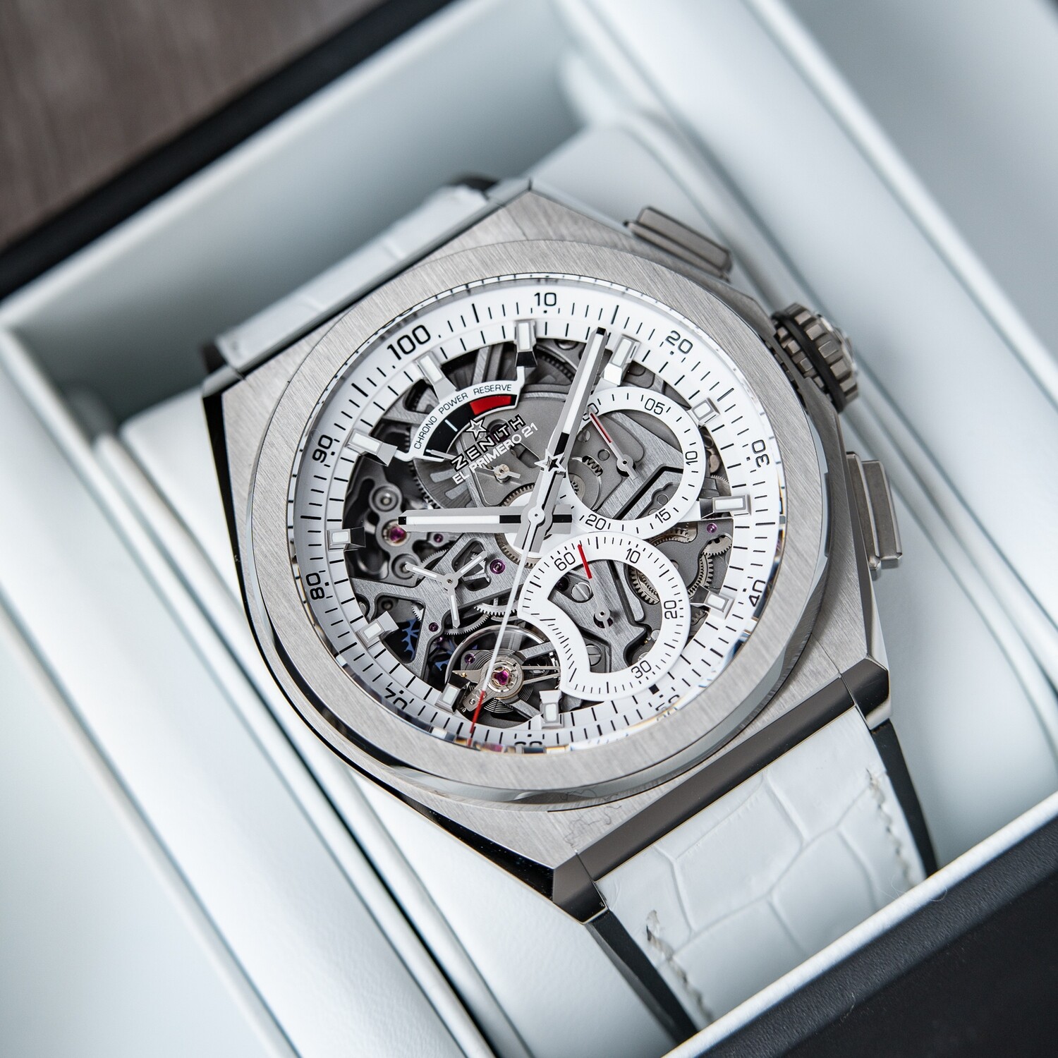 Zenith Defy El Primero 21 Japan Edition White Openworked