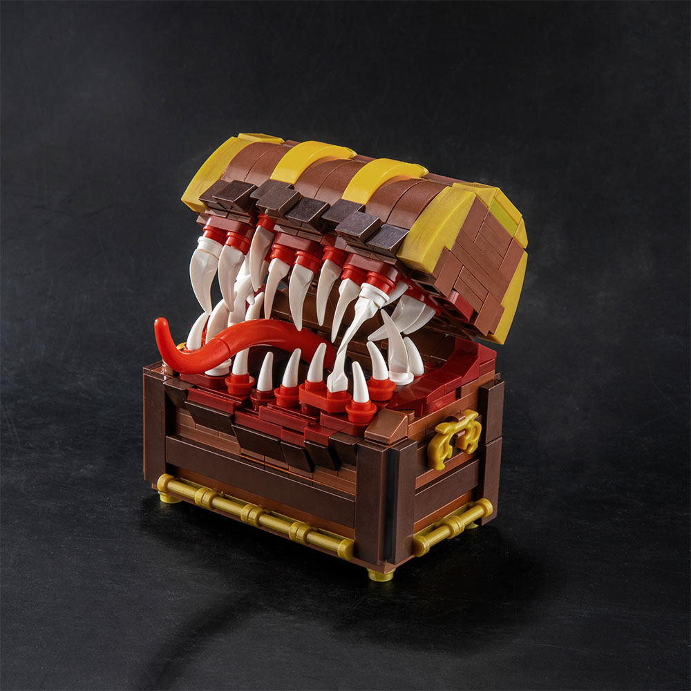 Doldols Mimic Building Blocks for fans of DND, fantasy enthusiasts