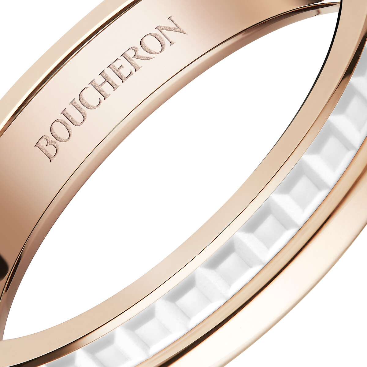 Quatre White Edition | Wedding Band | Boucheron US