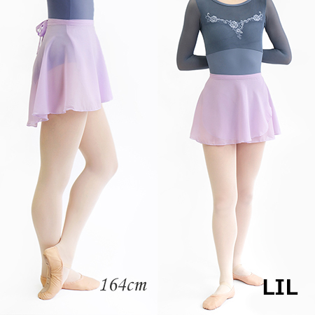 バレエ・ダンス用品のミルバ / D071 巻きスカート