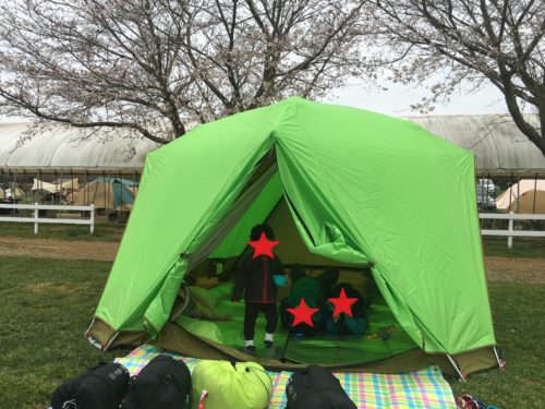 モンベル(mont-bell)のムーンライトテント7型～簡単7STEPで設営