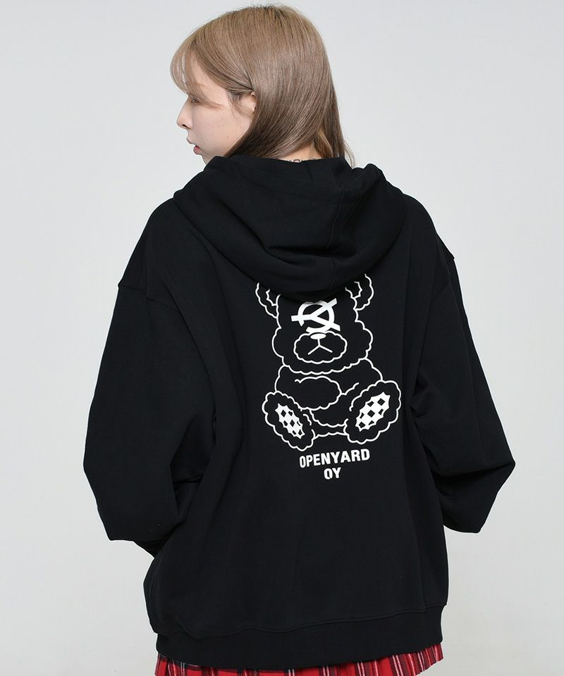 OY オーワイ ODOLLY HOODIE ZIP UP/オードリー フーディー ジップ