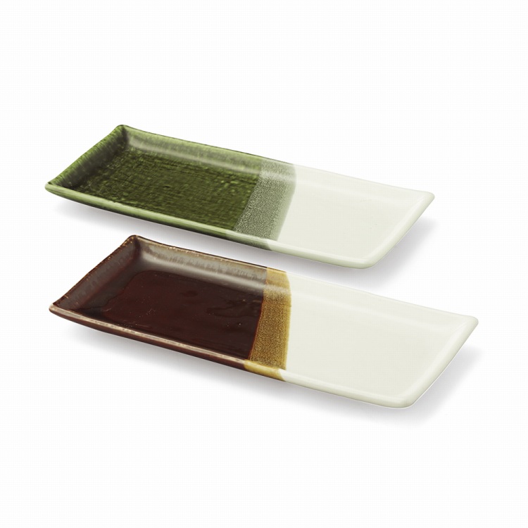 長角皿2枚組 | ハーモニック 商品検索サイト