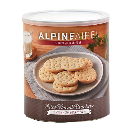 アルパインエア 徳用缶 パイロットブレットクラッカー 60食入】10年