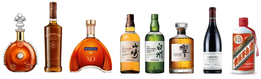 洋酒（ウイスキー・ブランデー・ワイン・シャンパン）の買い取り