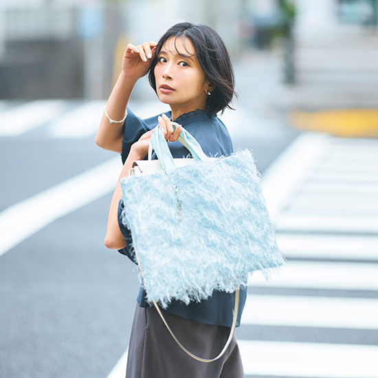 Charmant sac]フリンジトート(Mサイズ) | KOBUNSHA SELECT SHOP