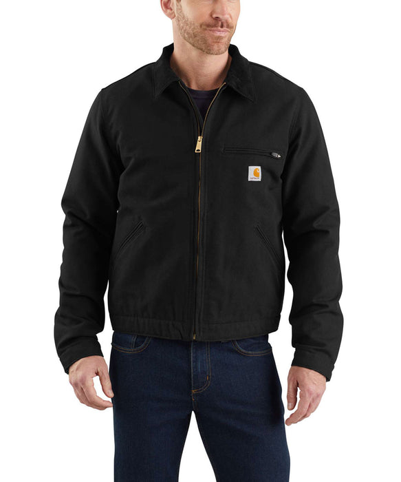 Carhartt Duck Detroit Jacket - Black — Dave's New York