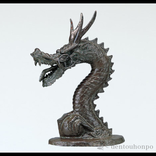 送料無料】 銅製 龍蛇口 / 屋外 庭 蛇口 ガーデン ガーデニング 高岡