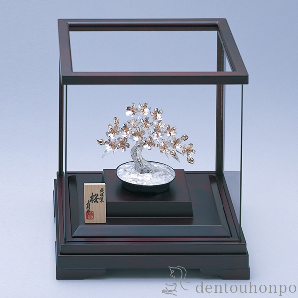 送料無料】 銀製 桜 3号・40g / 光則（銀工芸） 高級 コレクション
