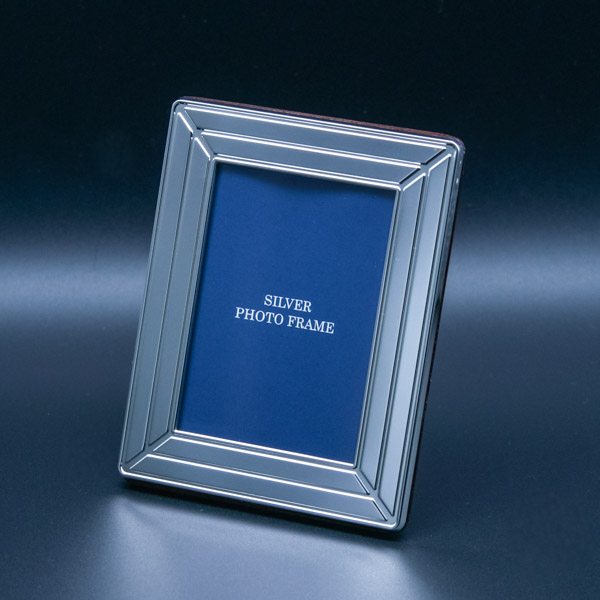 送料無料】 銀製 フォトフレーム オブロング S / 写真立て フォト