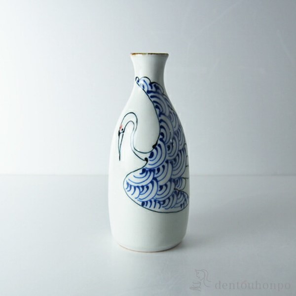 送料無料】 徳利 kotohogi 鶴亀 / 酒器 日本酒 冷酒 片口 おすすめ