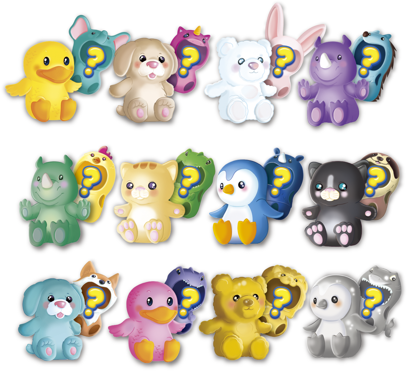 もっちりフレンズ 全12種コンプリートボックス | デアゴスティーニ公式