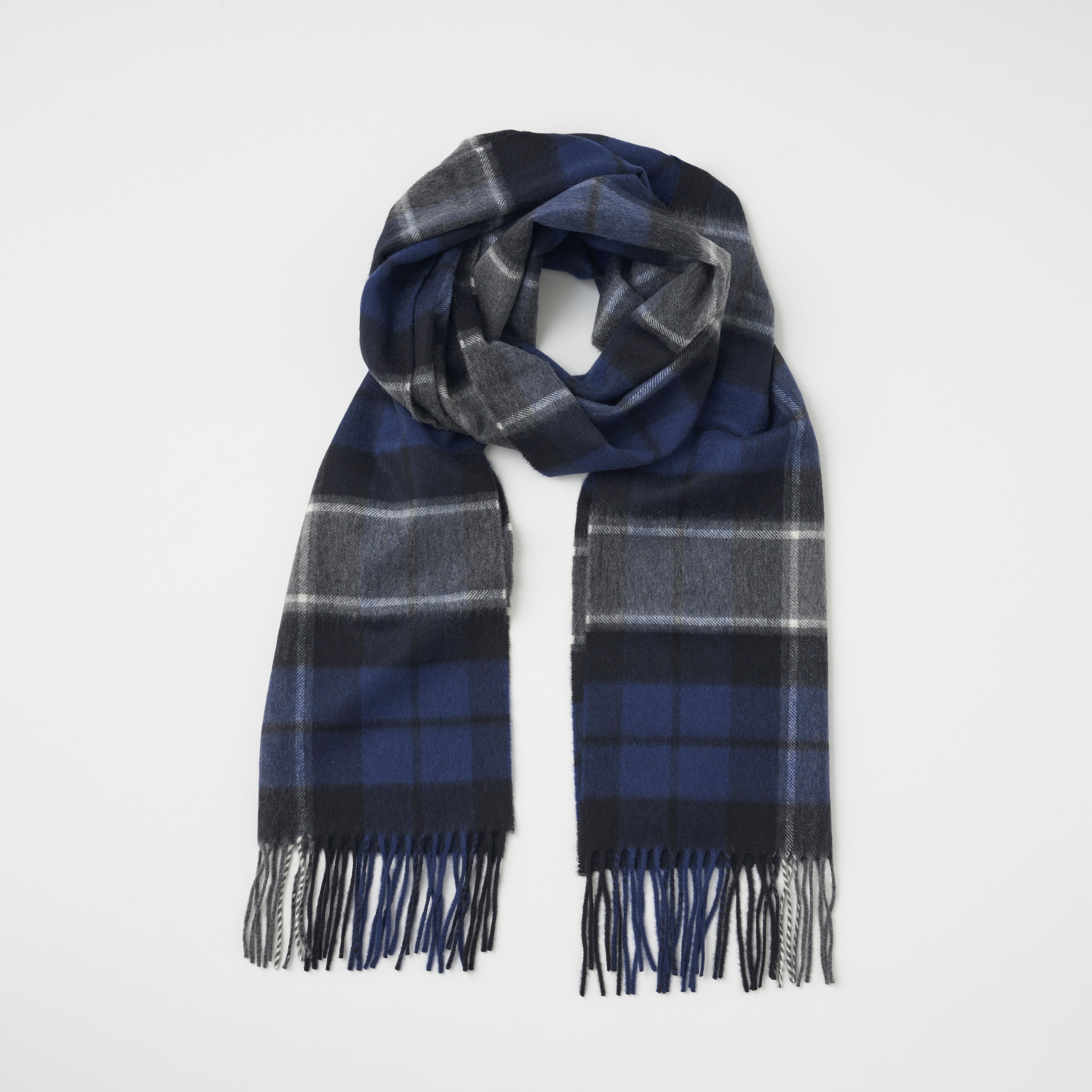 マフラー】ジョンストンズオブエルガン｜カシミヤ タータンチェック